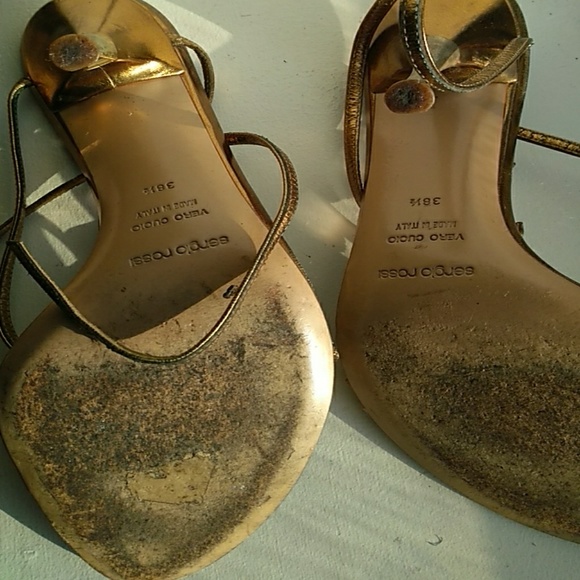 Sergio Rossi Gold jewelry sandal - Picture 4 of 7